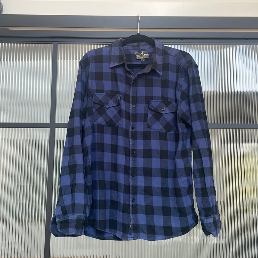 United by Blue Men’s/Unisex Buffalo Flannel Large